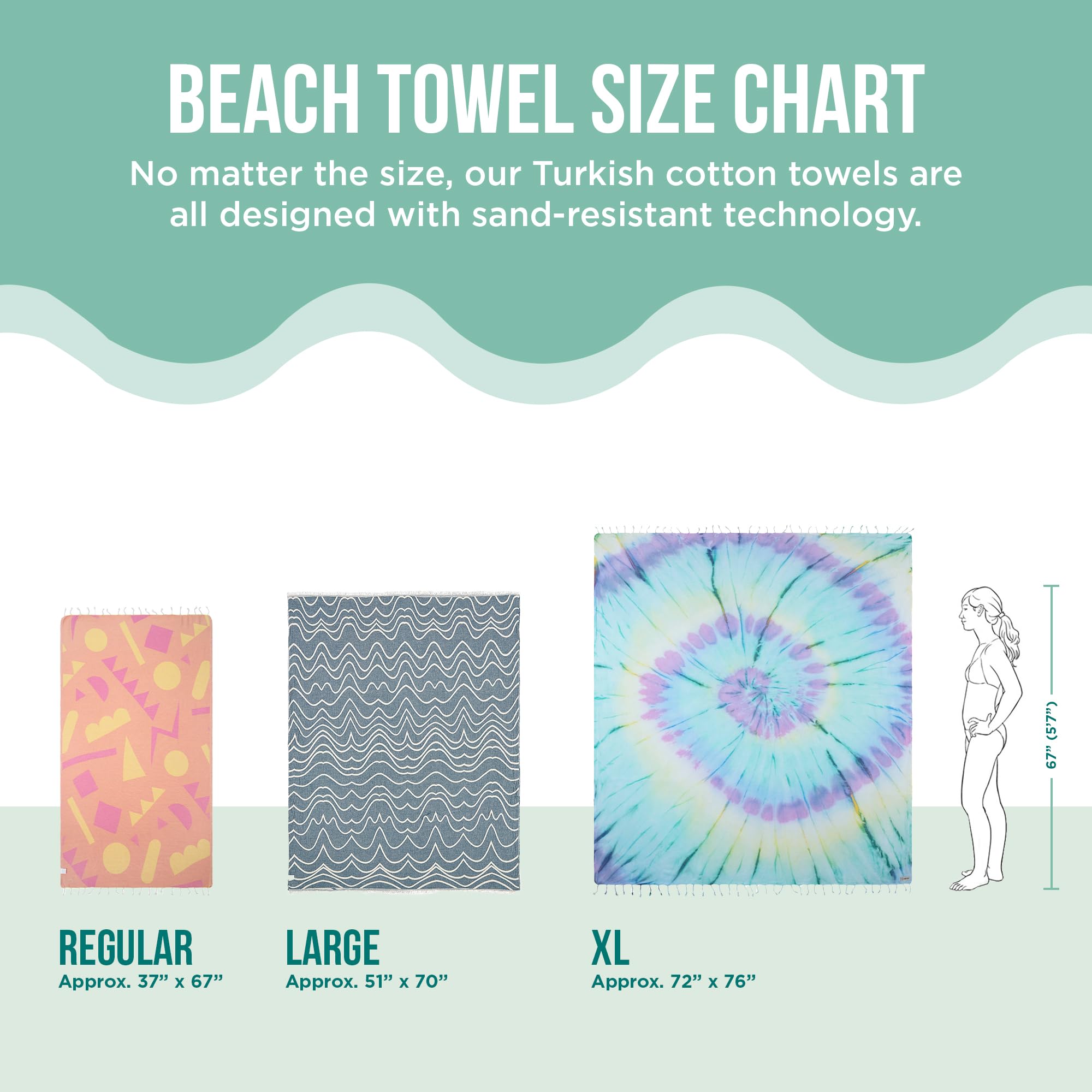 Sand Cloud towel used as yoga mat cover showing multiuse and grip benefit