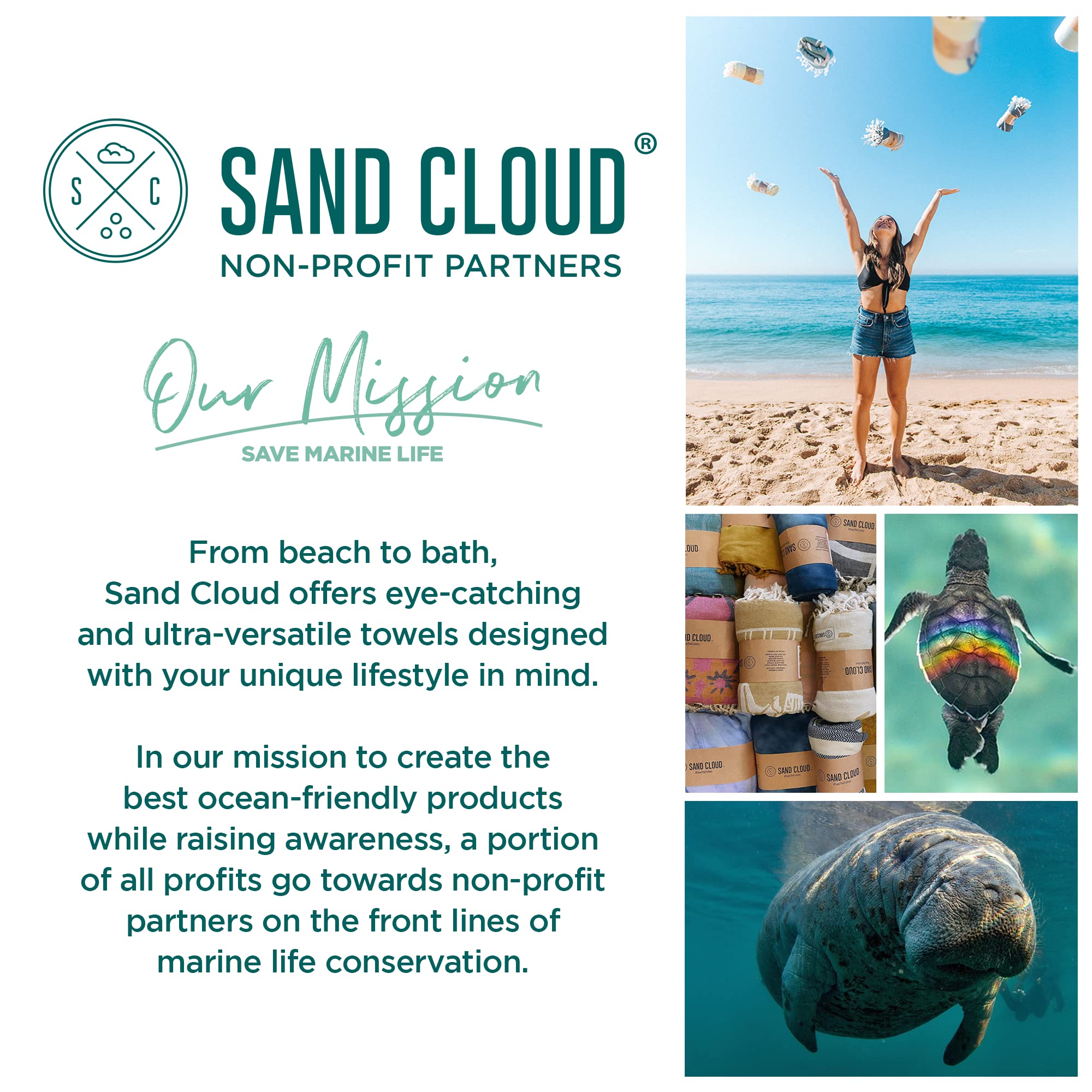 Sand Cloud towel used as picnic blanket showing versatility and comfort benefit