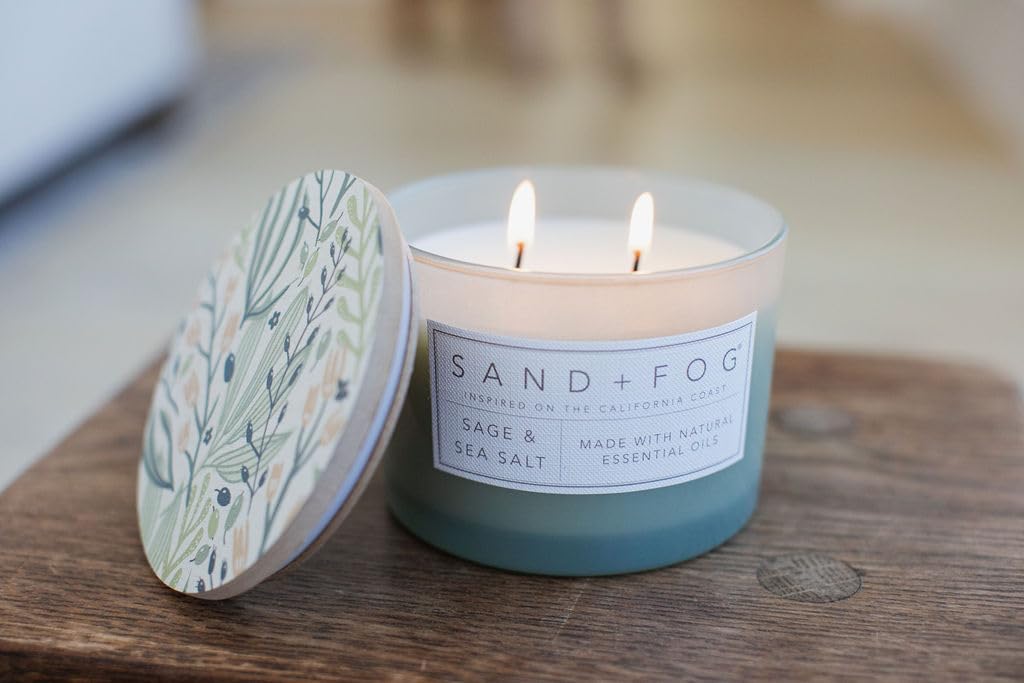 Sand + Fog label and ingredient list view demonstrating paraben-free formulation benefit