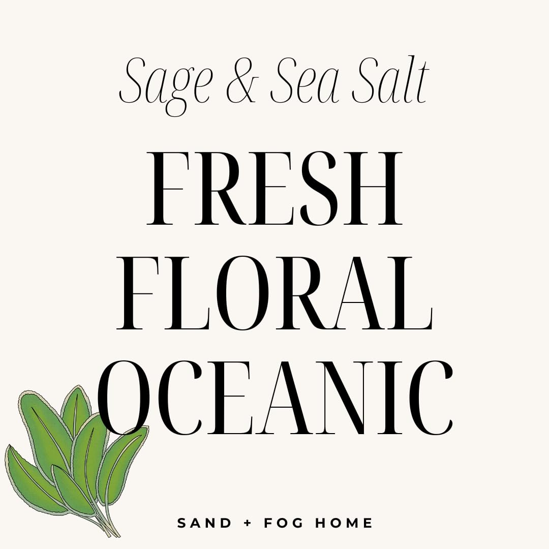 Sand + Fog melted wax pool texture showing even burn for lasting fragrance