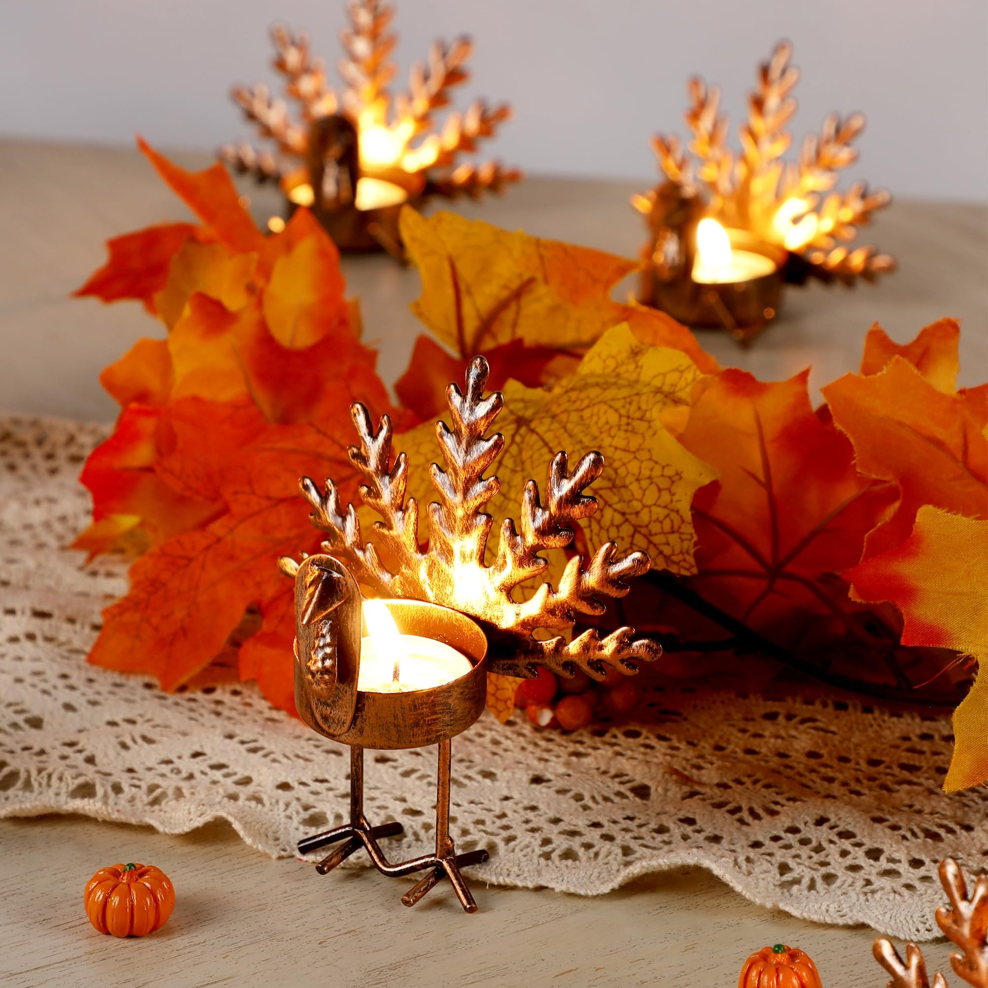 SAND MINE turkey next to a ruler showing compact size and easy tabletop fit