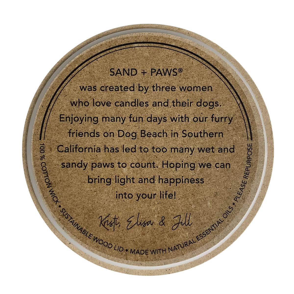 Sand + Paws gift-ready packaging presented for pet-parent gifting benefit