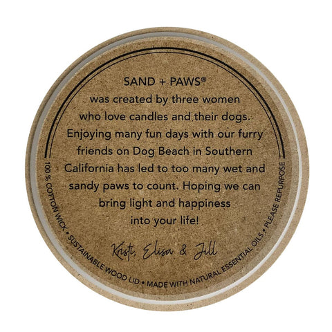 Sand + Paws gift-ready packaging presented for pet-parent gifting benefit