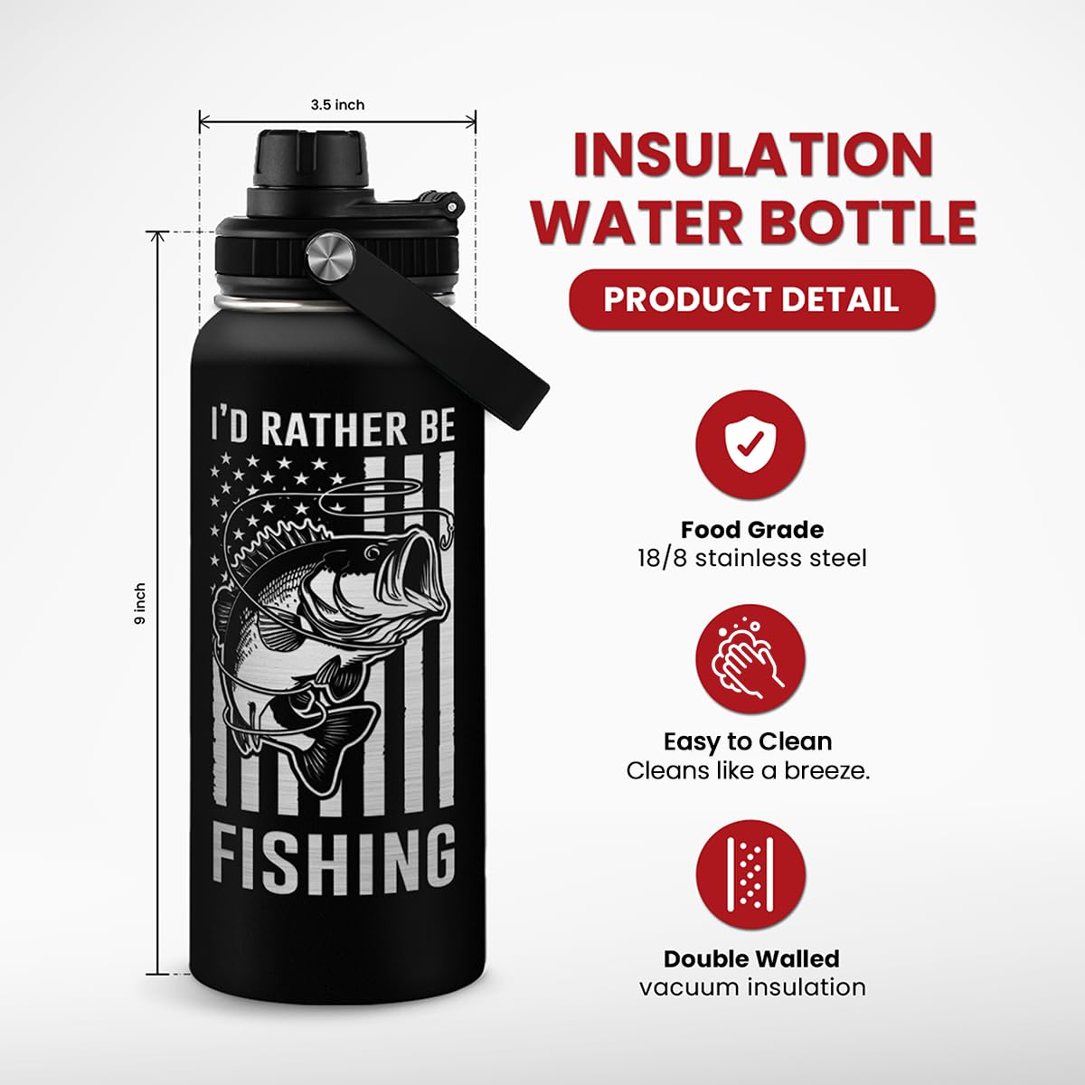 SANDJEST side grip detail highlighting ergonomic shape for secure handling while fishing