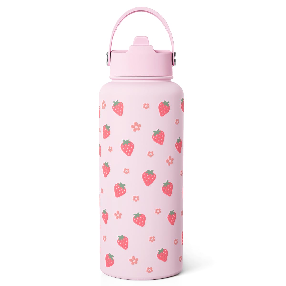 SANDJEST front view showing strawberry design and capacity benefit