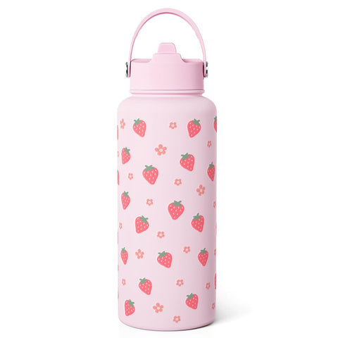 SANDJEST front view showing strawberry design and capacity benefit