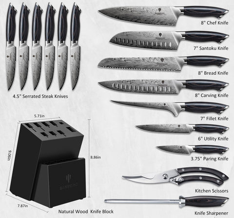 sanmeiho chef knife close-up blade edge highlighting precise cutting performance