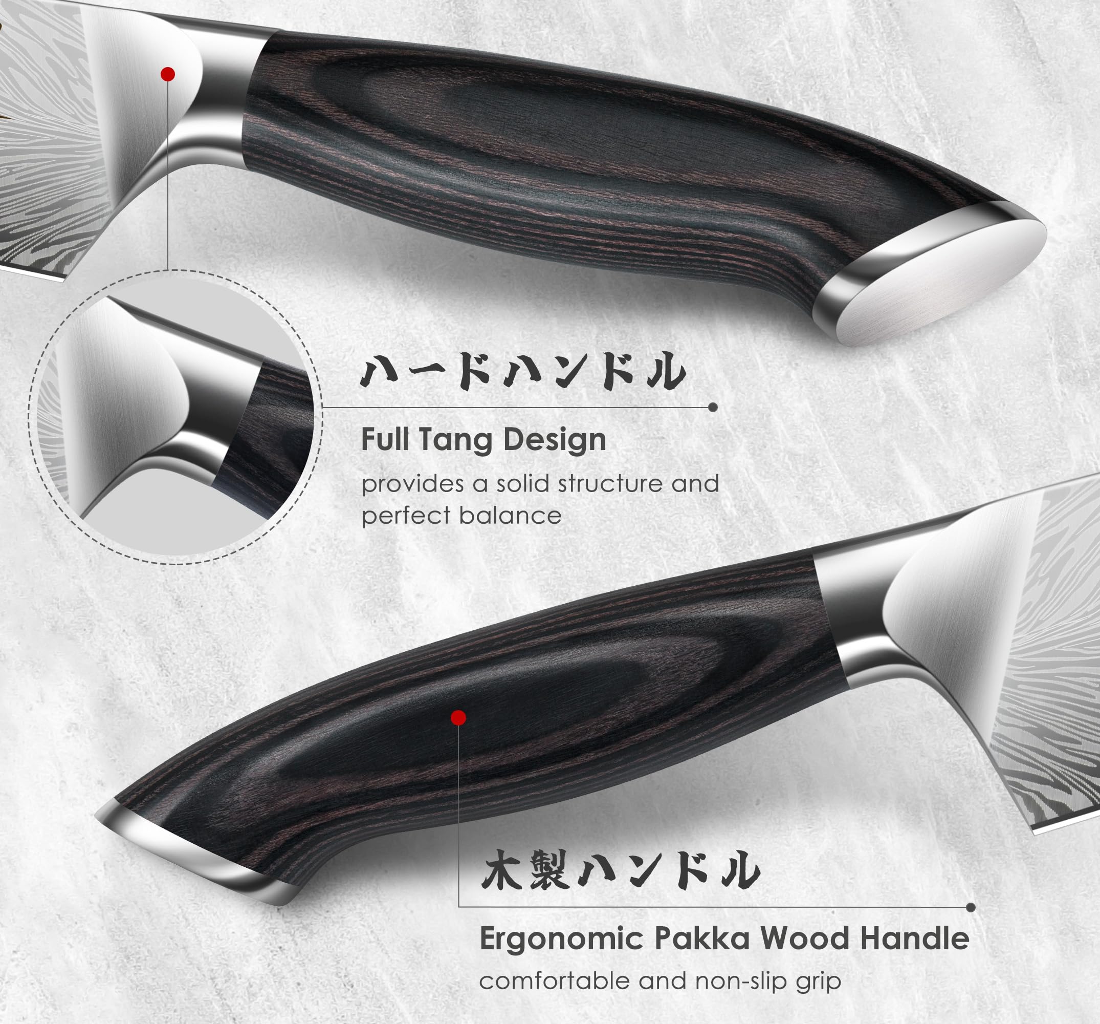 sanmeiho kitchen shears and honing rod showing maintenance tools for sharpness