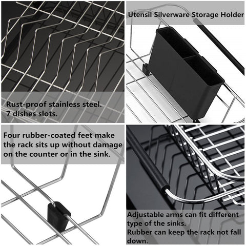 SANNO plate slots loaded with dishes for upright drying and quick access