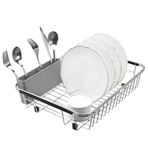 SANNO rubber-coated feet and extendable arms protecting counters and preventing slips