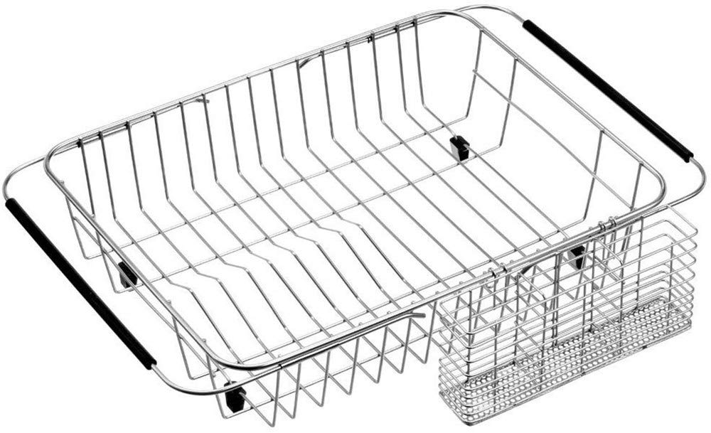 SANNO next to a plate to illustrate basket dimensions and capacity