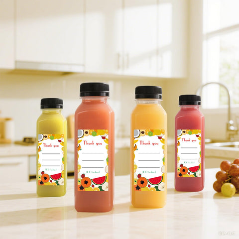 Sanyuanzhou funnel sponge brush and labels for fast filling and organization