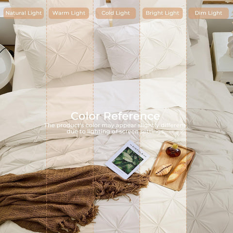 Sasttie bed-in-a-bag packaging showing complete 7-piece convenience