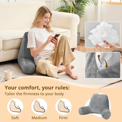 Sasttie profile showing arm rests for stable sitting and posture support