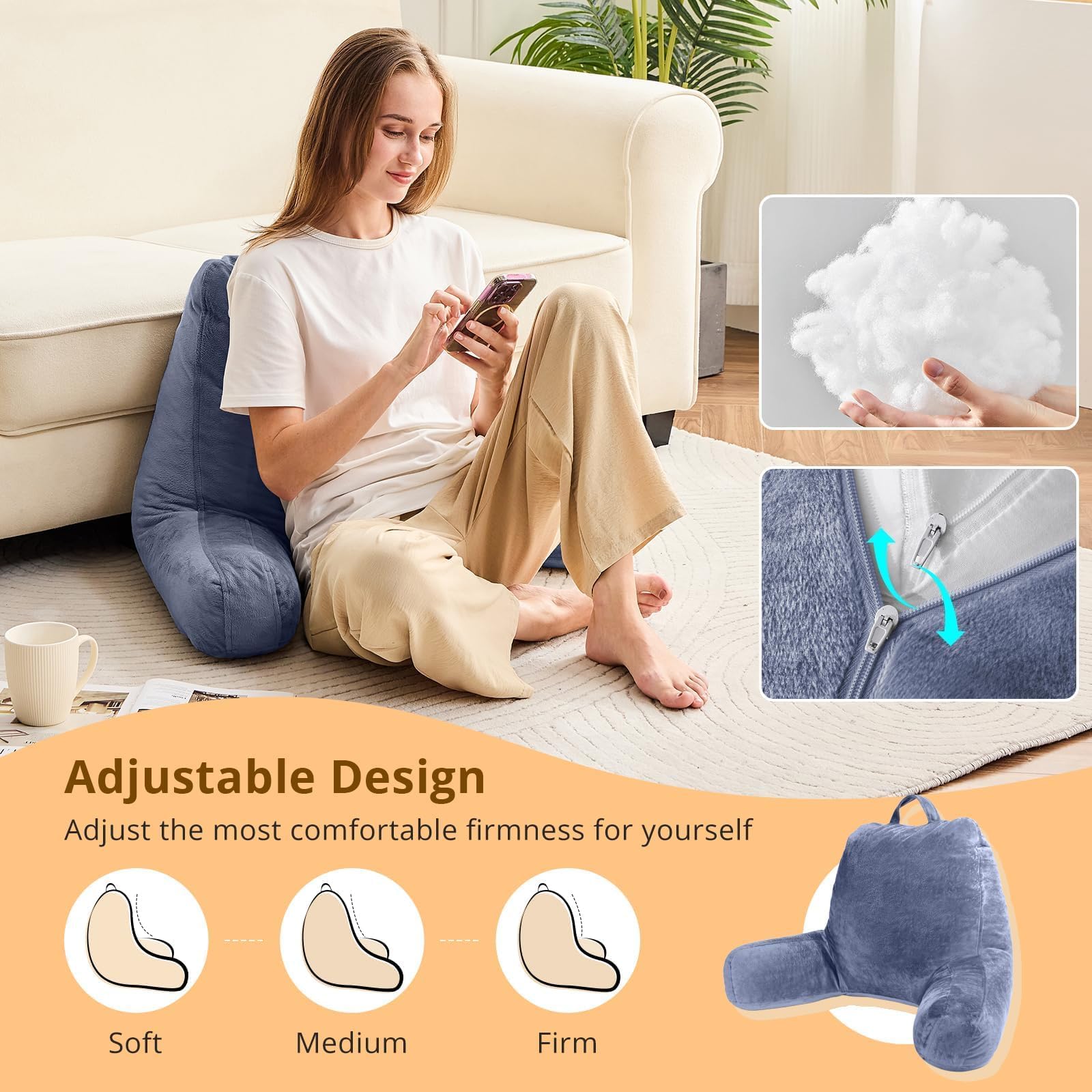 Sasttie side profile highlighting arm supports for stable seating
