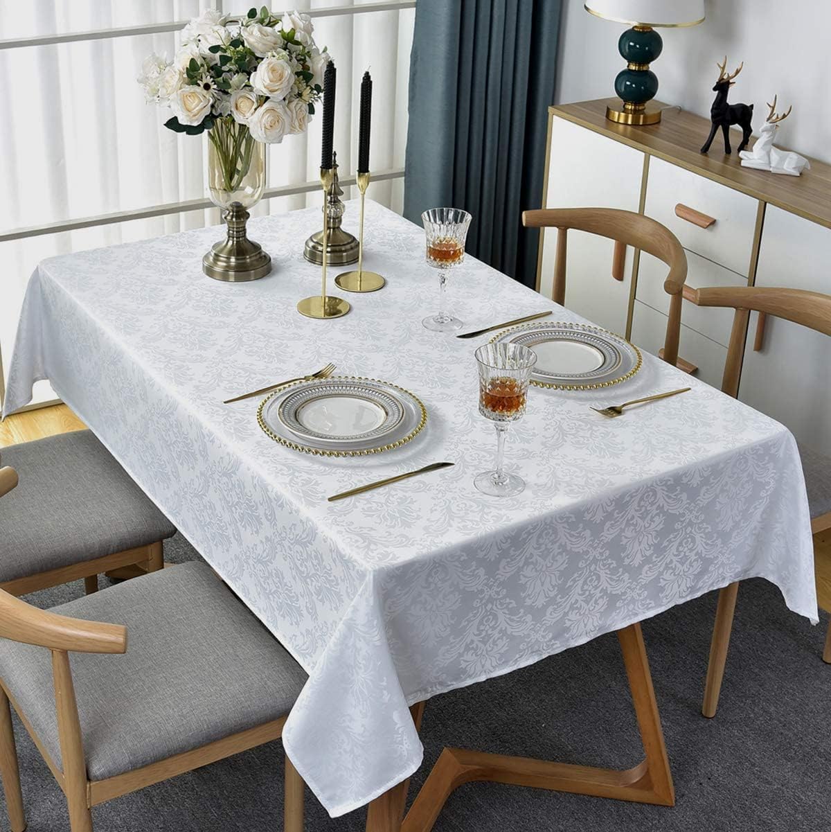 SASTYBALE close-up of damask texture highlights woven detail and refined look