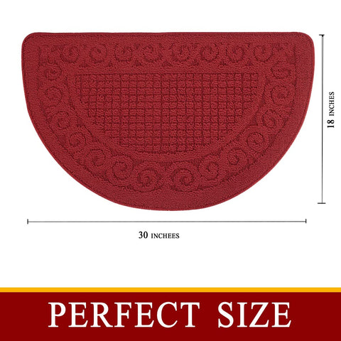 SASTYBALE latex backing detail highlighting non-slip stability benefit