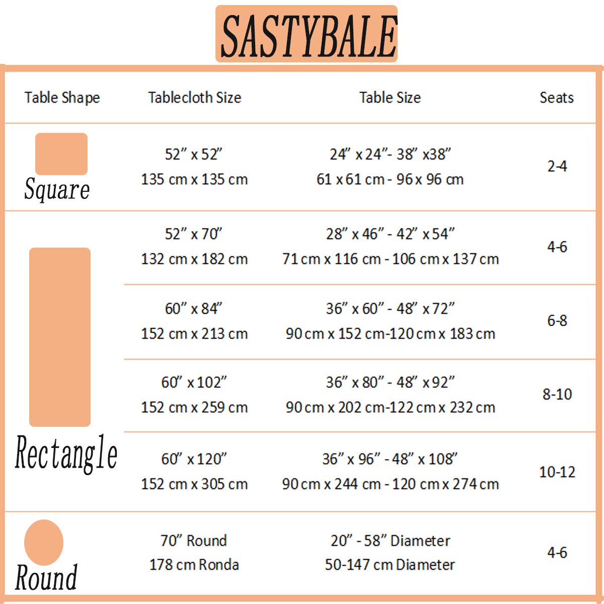 SASTYBALE styled on patio table showing versatile event-ready look