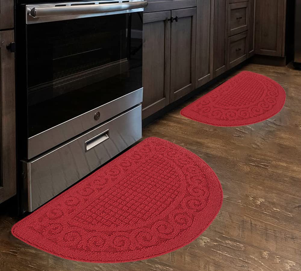 SASTYBALE two mats at entryway illustrating dirt trapping and style