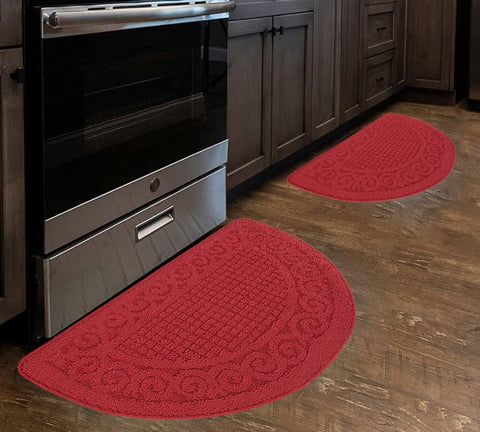 SASTYBALE two mats at entryway illustrating dirt trapping and style