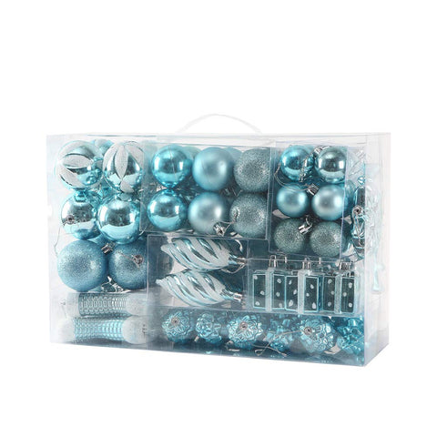Sattiyrch front packaging showing organized 76-piece babyblue set for easy storage