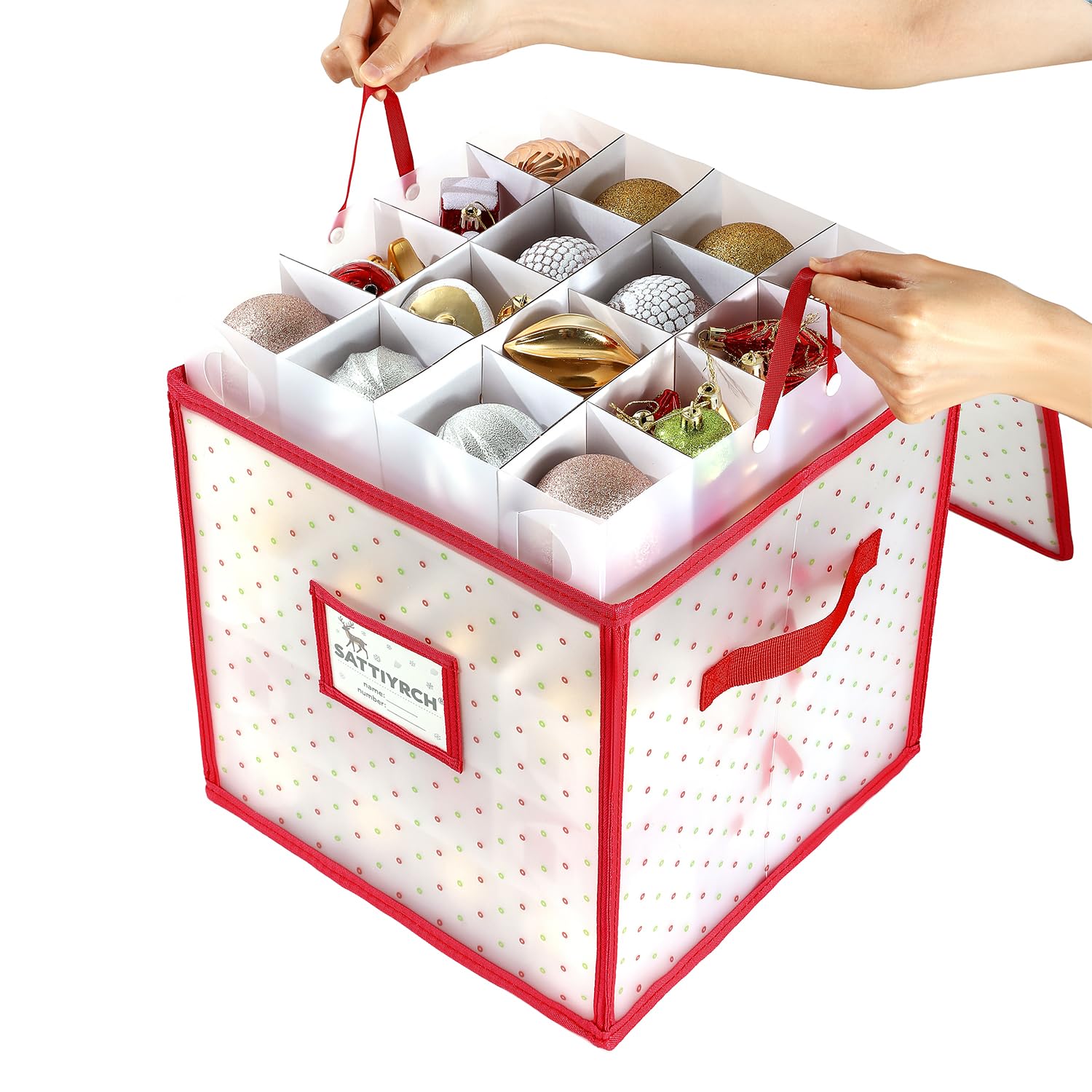 Sattiyrch front view of clear plastic box showing stackable protection