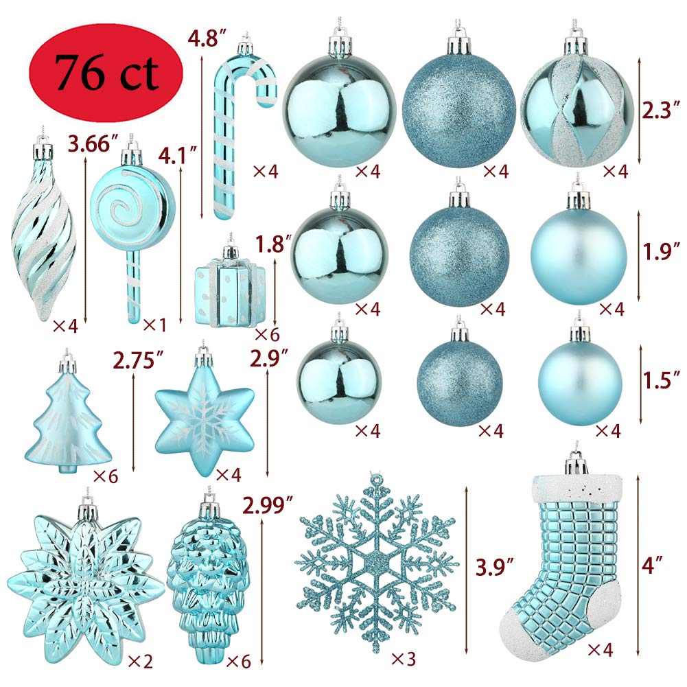 Sattiyrch ornaments on decorated tree illustrating safe, cohesive holiday styling