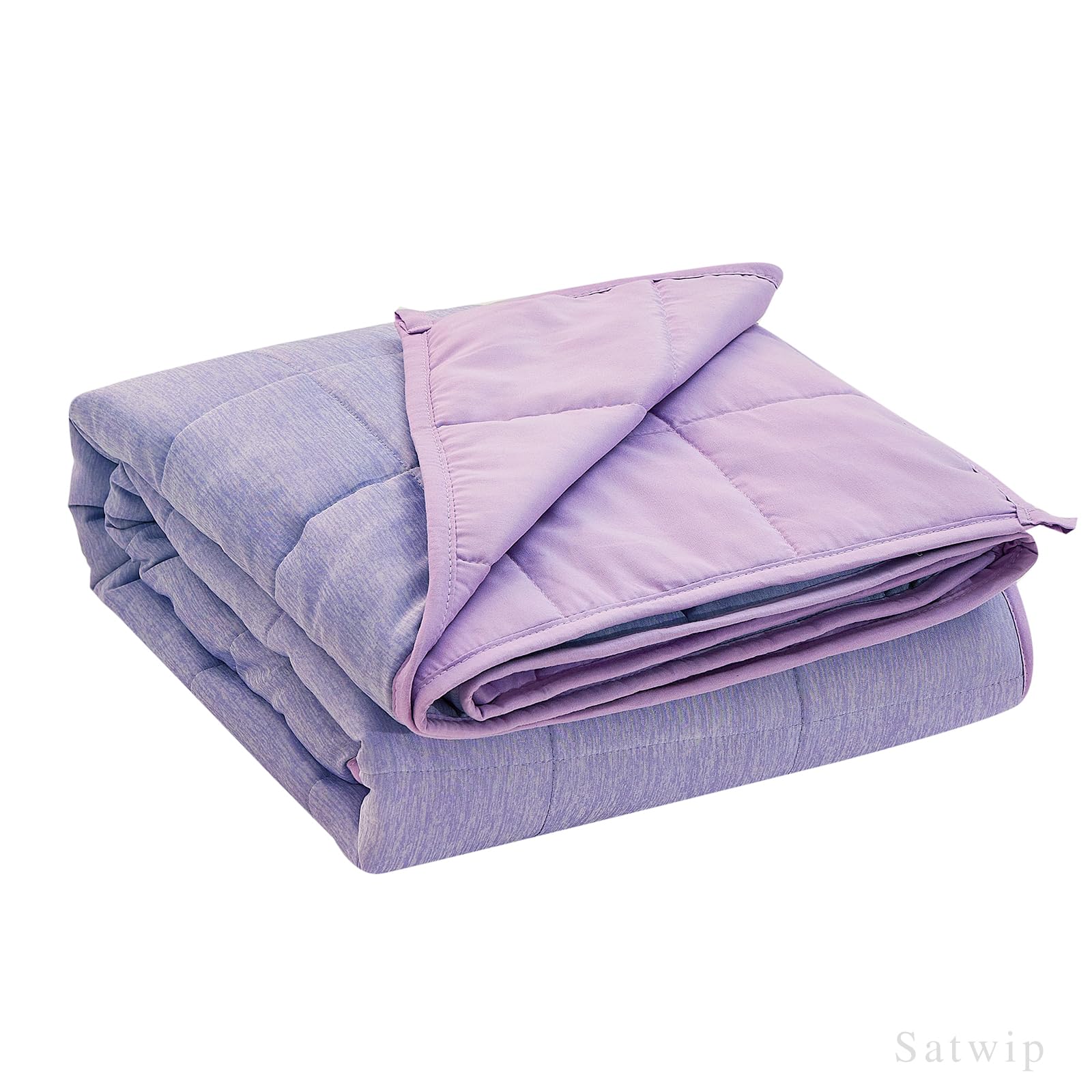 Satwip queen blanket full-bed view shows coverage and comfort