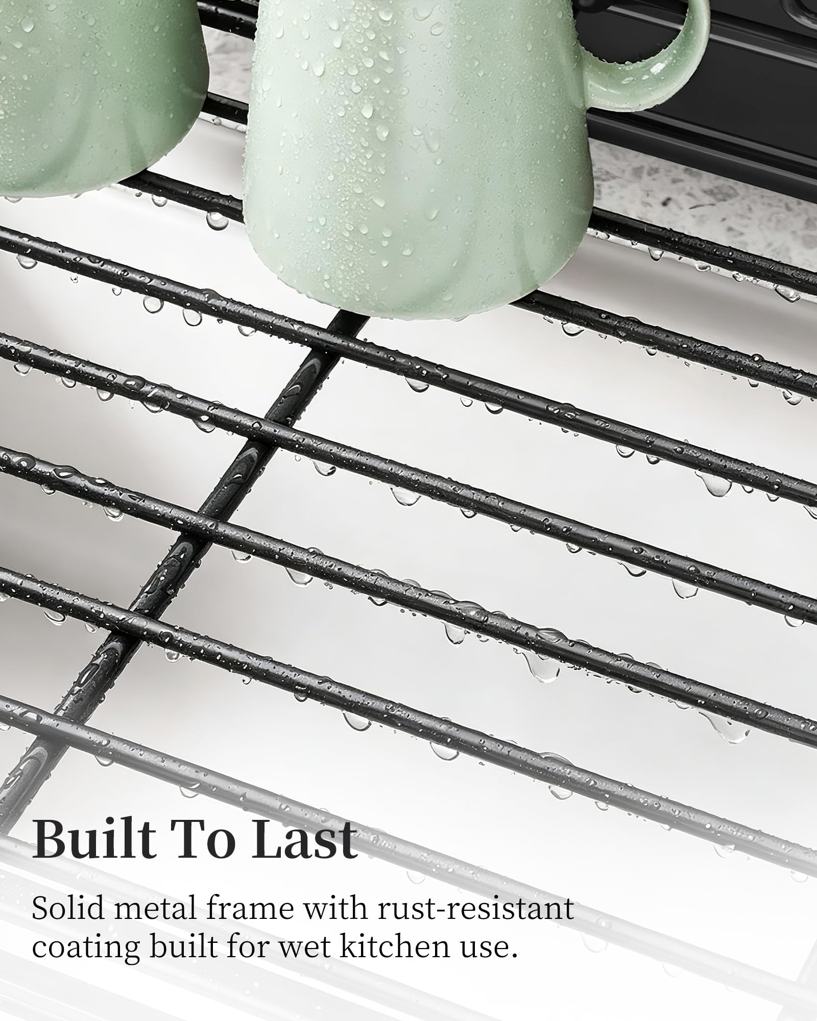 SAYZH metal frame and finish resisting rust for long-lasting use