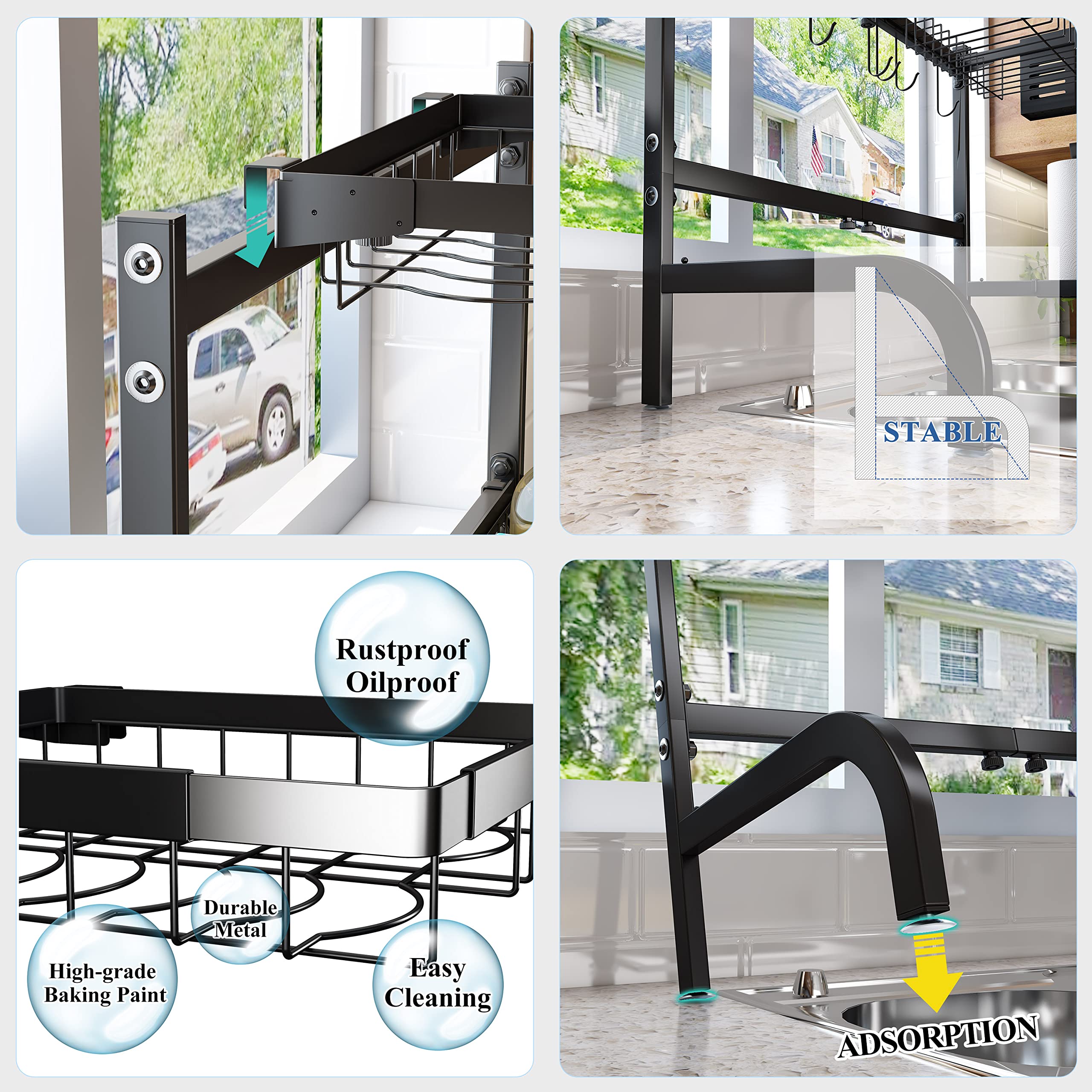 SAYZH removable accessories laid out for customizable organization
