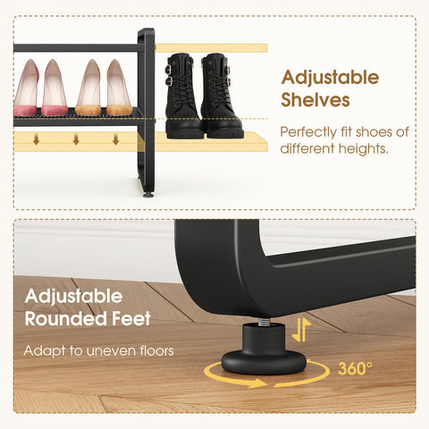 SAYZH size comparison with shoes showing depth fits up to men's US 12