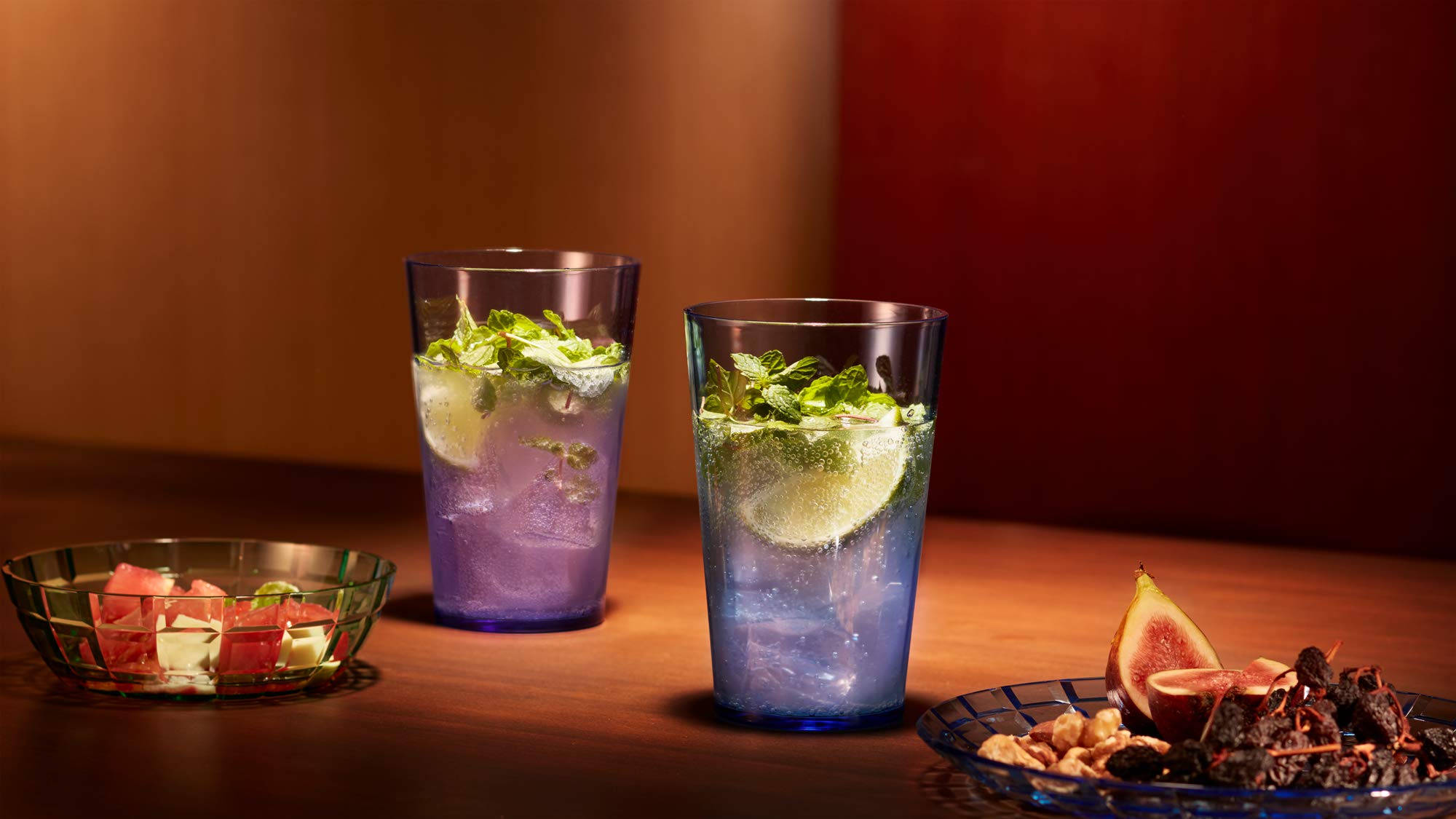 SCANDINOVIA assorted colored tumblers brightening table with vibrant appeal