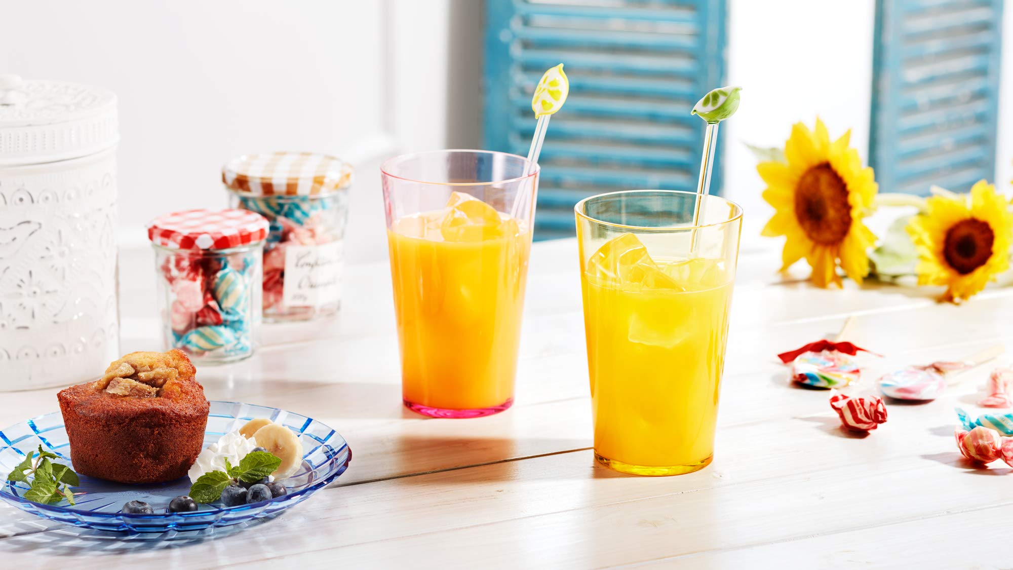 SCANDINOVIA tumblers inside dishwasher highlighting easy, low-maintenance cleaning