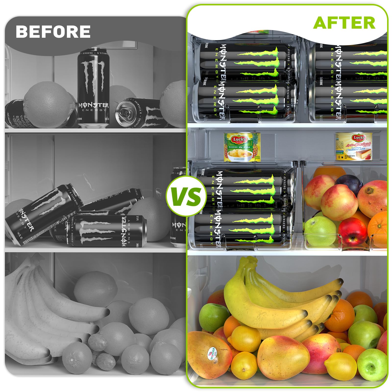 SCAVATA transparent material texture highlights durable, food-safe PET construction