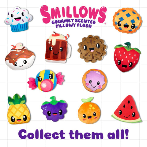 Scentco Smillows styled on a shelf offering room fragrance and decorative charm