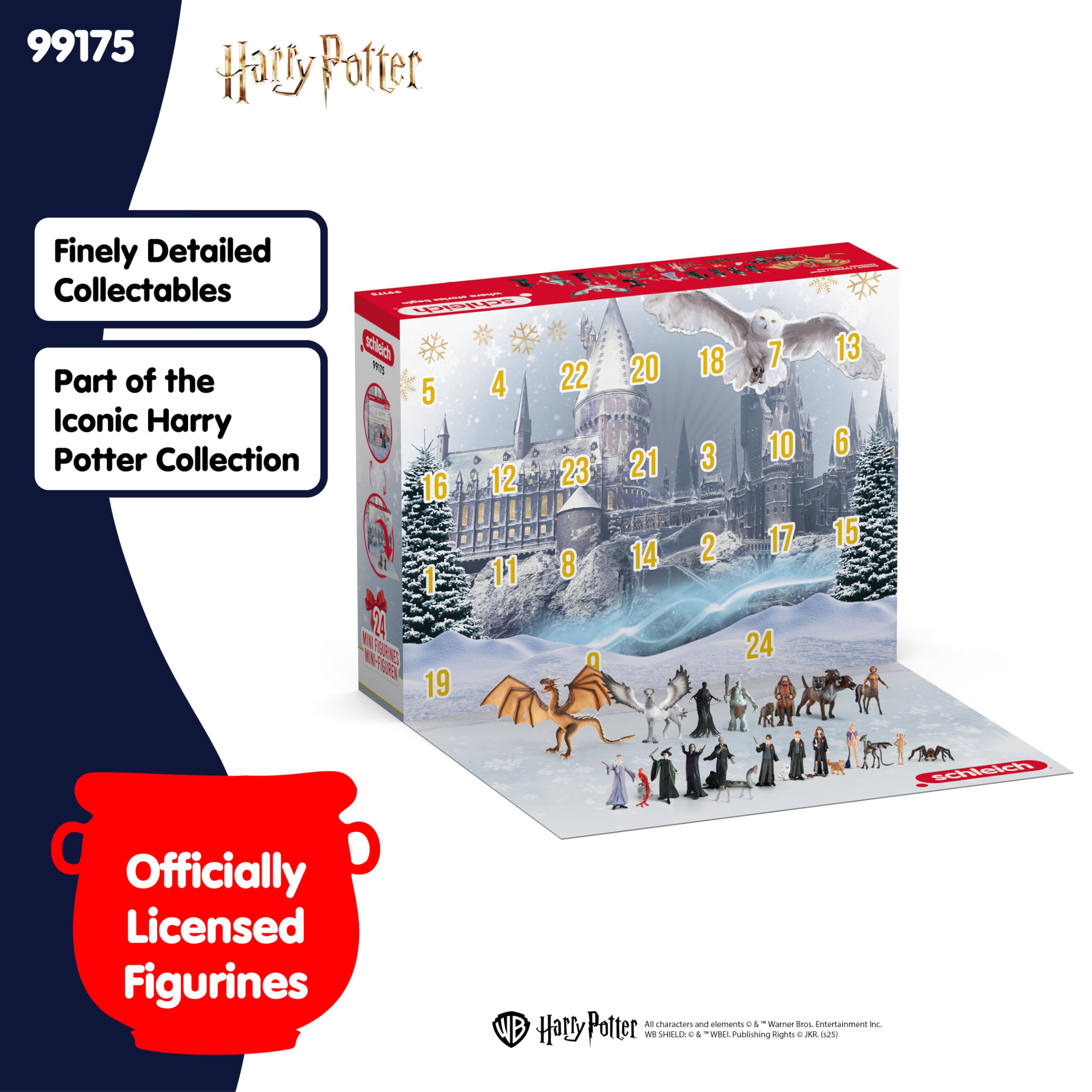 Schleich Dumbledore and Snape figures paired to recreate classroom scenes