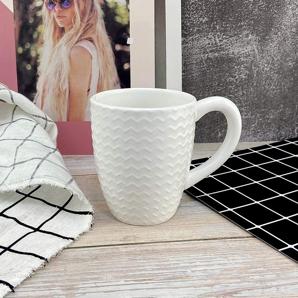 Schliersee side profile showing mug shape and stoneware thickness for heat retention