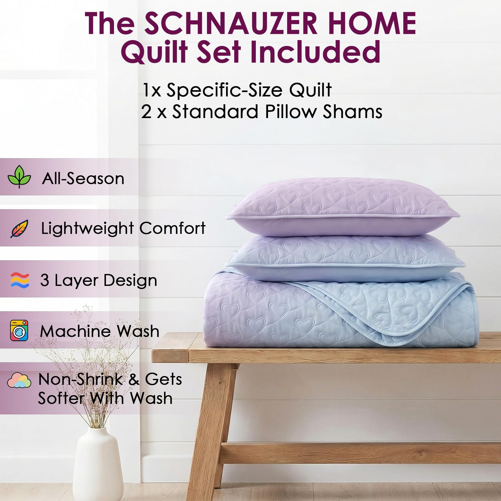SCHNAUZER HOME reversible side view displaying alternate pattern benefit