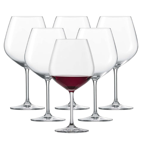 Schott Zwiesel Forté front view showing elegant goblet and clear crystal finish for presentation