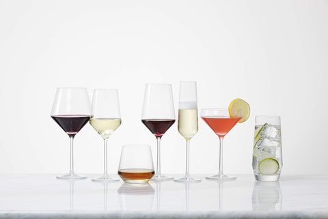 Schott Zwiesel set on a table setting illustrating coordinated elegance for entertaining