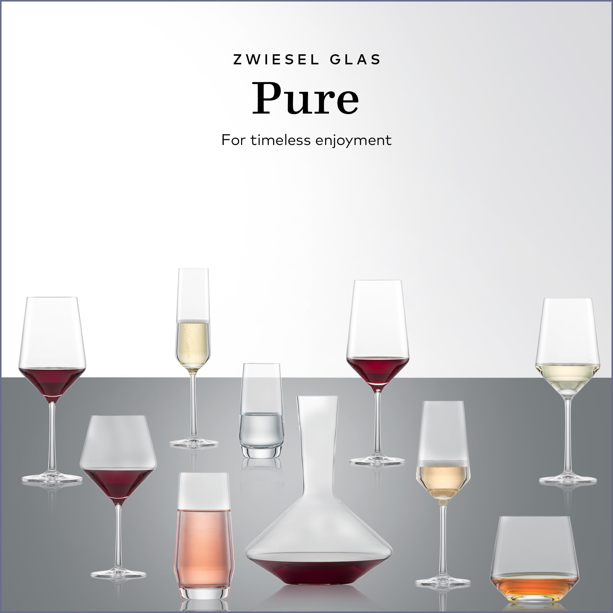 Schott Zwiesel glasses in use on a dinner table elevating presentation during meals benefit