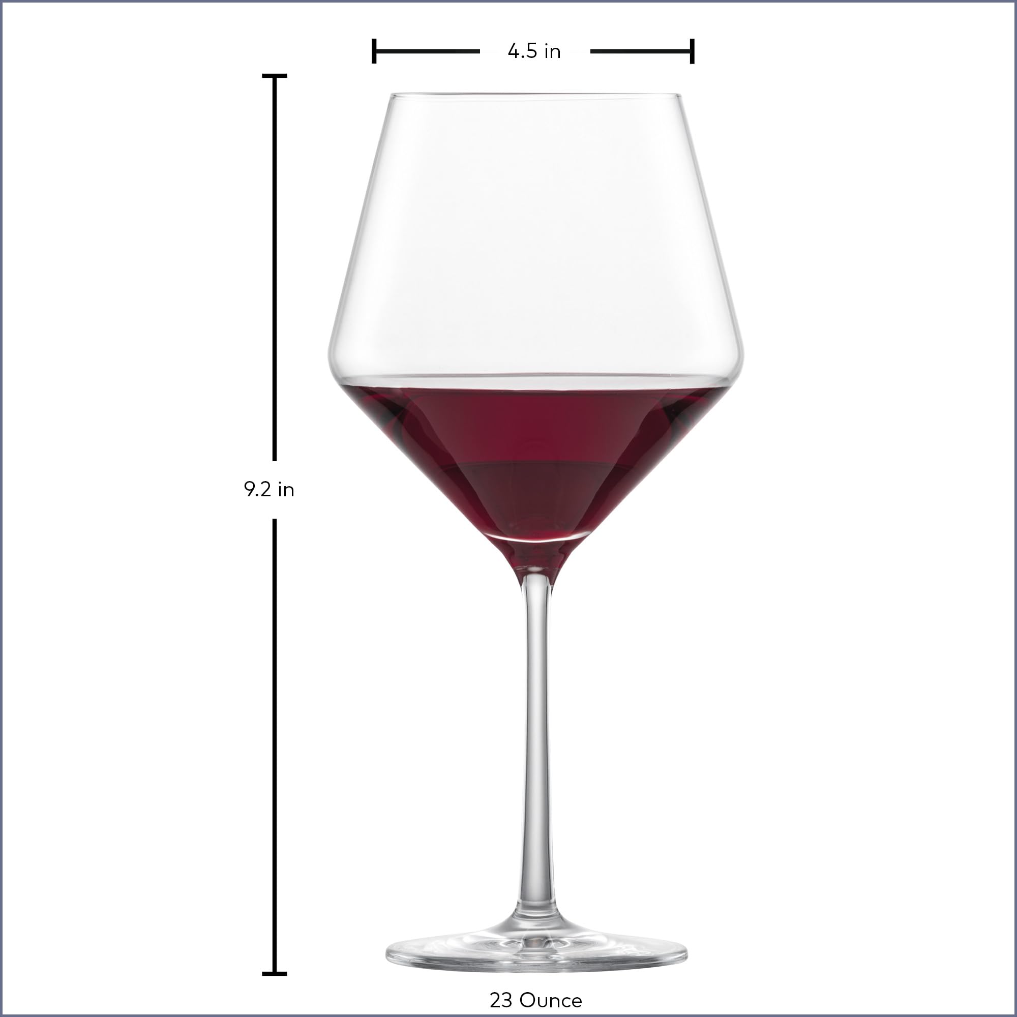 Schott Zwiesel packaging and Made in Germany label emphasizing quality and durability benefit