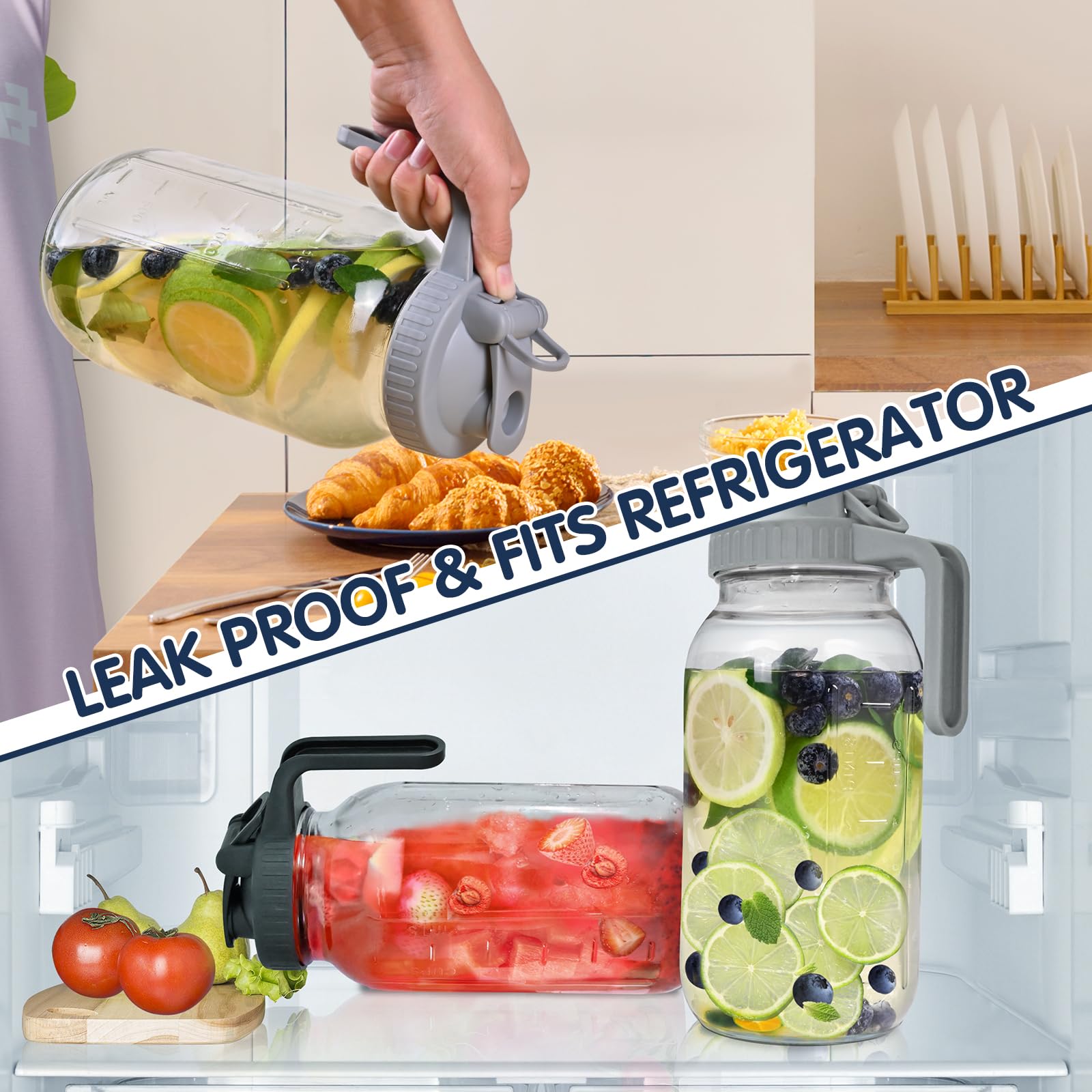 SCIDEA close-up of flip-top lid seal highlighting leak-proof airtight protection