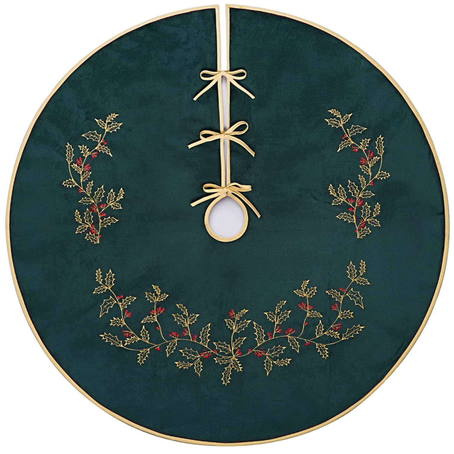 Scritism folded tree skirt ready for storage offering convenient season care