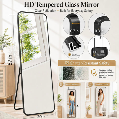 SCWF-GZ close-up of tempered glass highlighting distortion-free clarity benefit