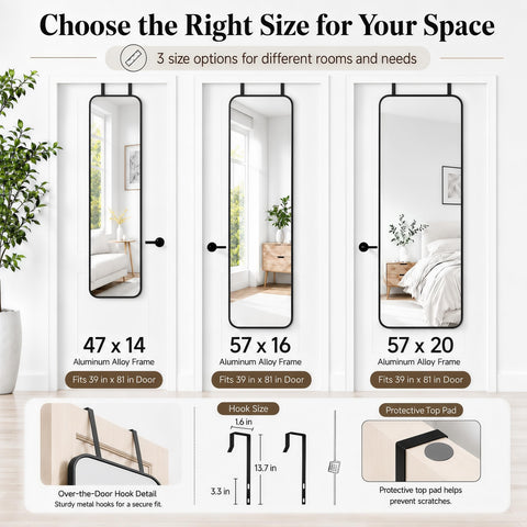 SCWF-GZ mirror styled in entryway showing decor-enhancing benefit