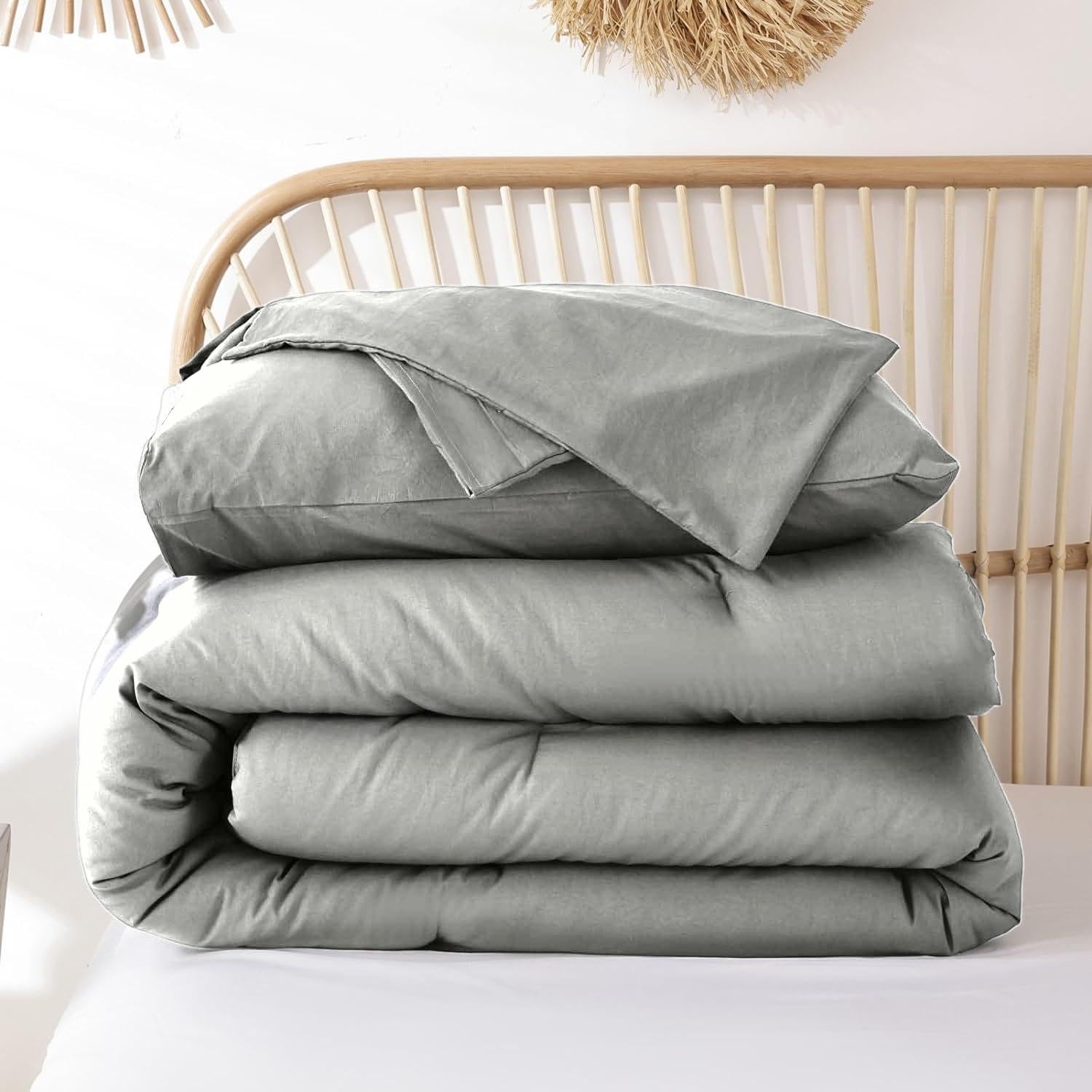 SDIII pillowcase and label detail demonstrating quality and easy care