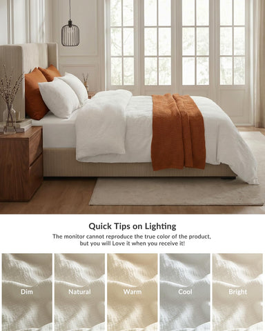 SE SOFTEXLY product contents laid out: duvet cover plus two pillowcases