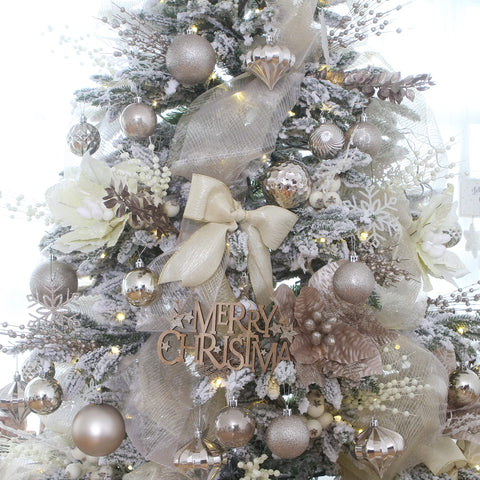 Sea Team ornaments in a cozy room scene, creates elegant atmosphere