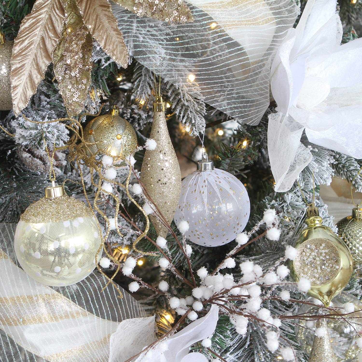 Sea Team ornaments used in a mall display showing commercial durability and impact